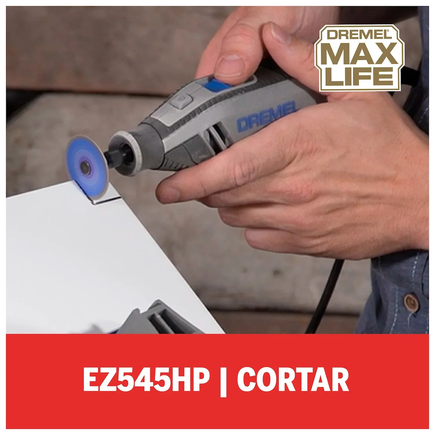 Disco de corte de diamante DREMEL® MAX EZ SPEEDCLIC (EZ545HP) Dremel