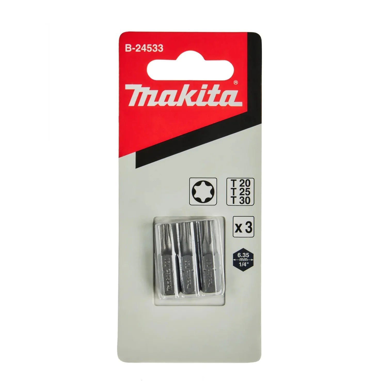 Puntas (T) T20,T25,T30 X 25 Mm (3 PZAS)