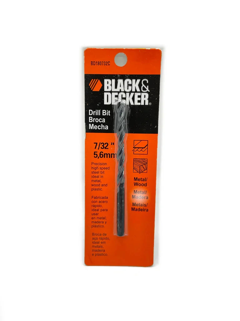 Broca Metal Rolada 7/32"